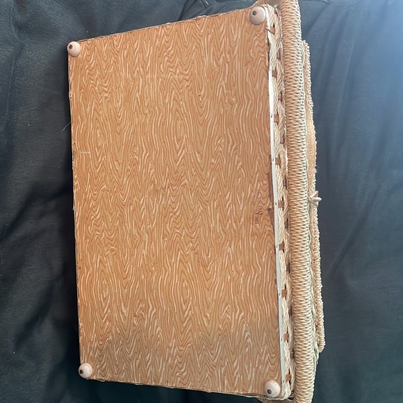 Antique Large Sewing Kit with Handle 💚💚 - Picture 7 of 8